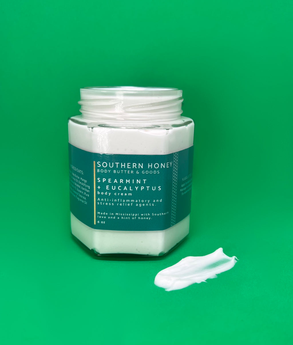 Spearmint and Eucalyptus Body Cream